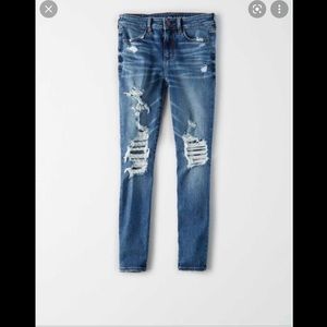 American Eagle Distressed Jeggings